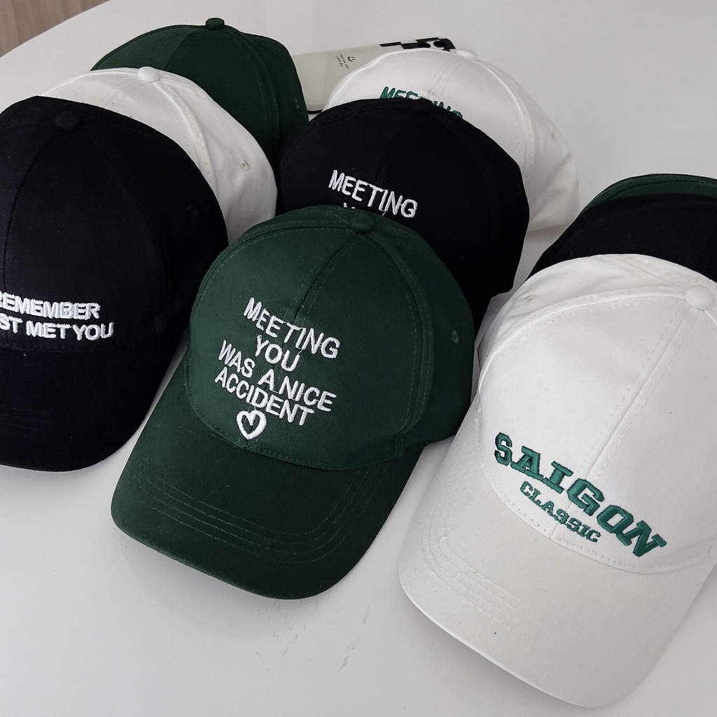 [sẵn] Mũ Lưỡi Chai Tanazi Chất Xịn Mịn, Chữ Thêu Chắc Chắn Có Dây Tùy Chỉnh 3 Màu (ảnh thật tại shop) Tanazi Closet