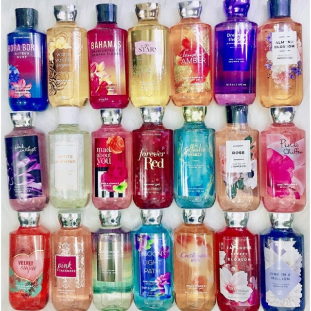 [Auth-Chọn Mùi] Bộ sưu tập Sữa tắm lưu hương mịn da Bath and Body works 295ml