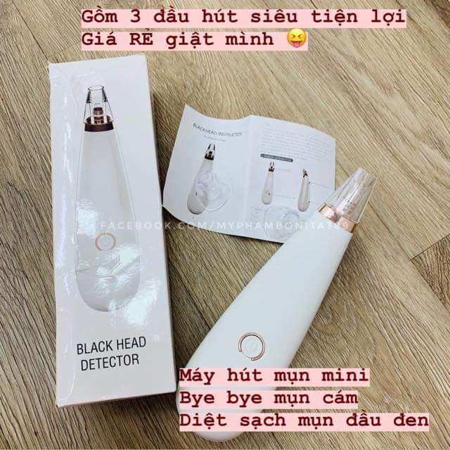 Máy hút mụn đầu đen cầm tay 3 đầu | BigBuy360 - bigbuy360.vn
