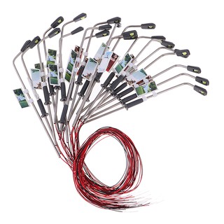 Set 20 Mô Hình Đèn Đường Mini Tỉ Lệ 1:100