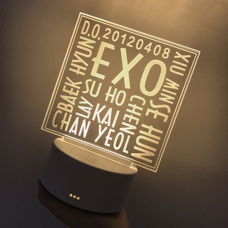 [Order]ĐÈN NGỦ ĐỂ BÀN EXO TEMPO