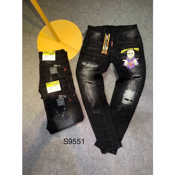 quần bò dsq2 ‘ còn cái nịt ‘ hot tren