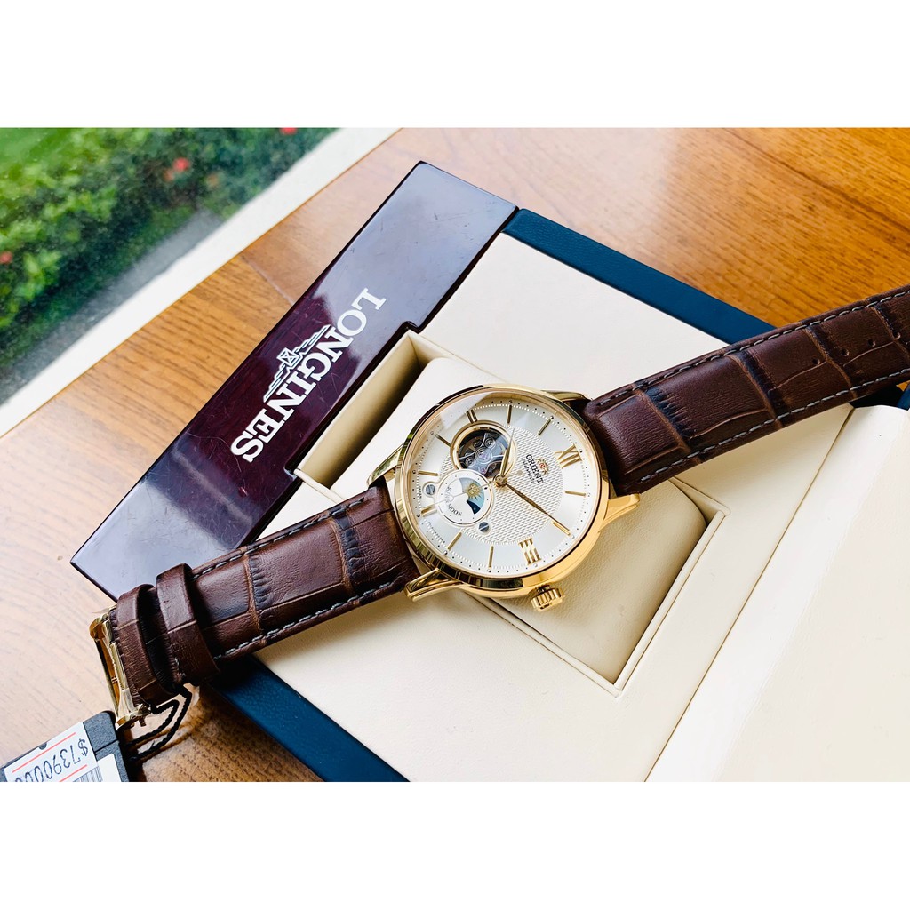 ĐỒNG HỒ NAM Orient Sun Moon Gen 4 Open Heart RA-AS0004S10B
