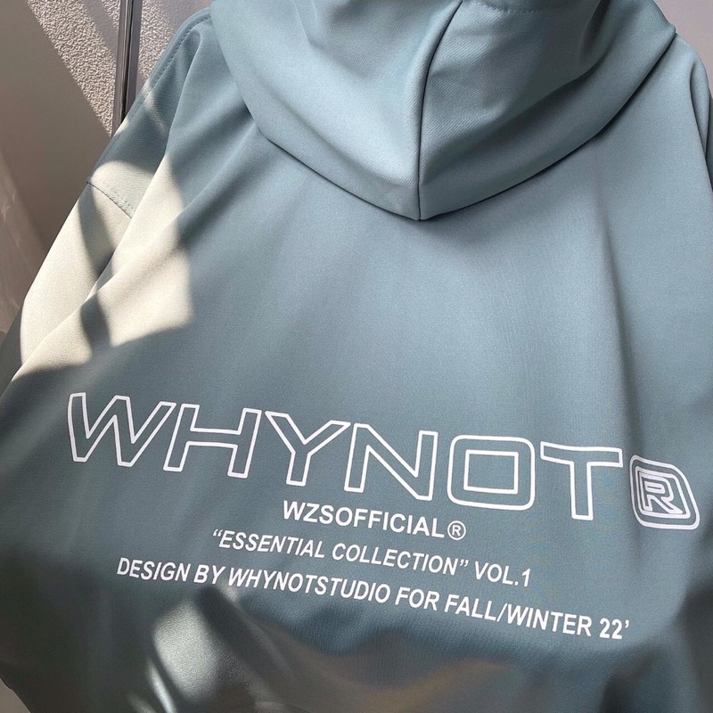 Áo Hoodie Nỉ Unisex WHYNOT HOT2022 ulzzang NBC