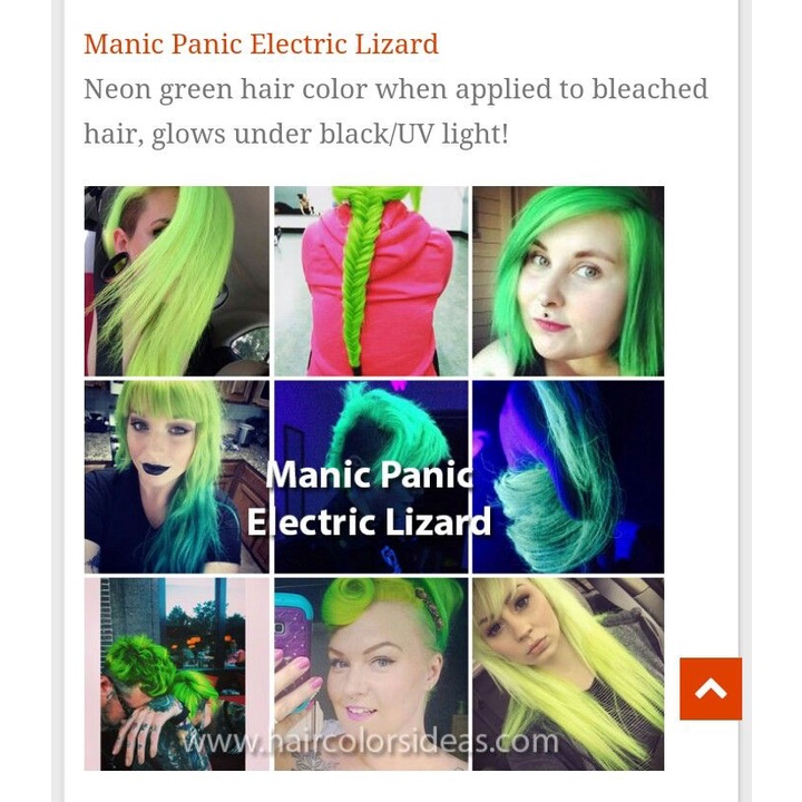 Thuốc Nhuộm Phản Quang Tia UV từ Arctic Fox, Crazy Color, manic panic, Lariche Directions, Punky Colour tạm thời