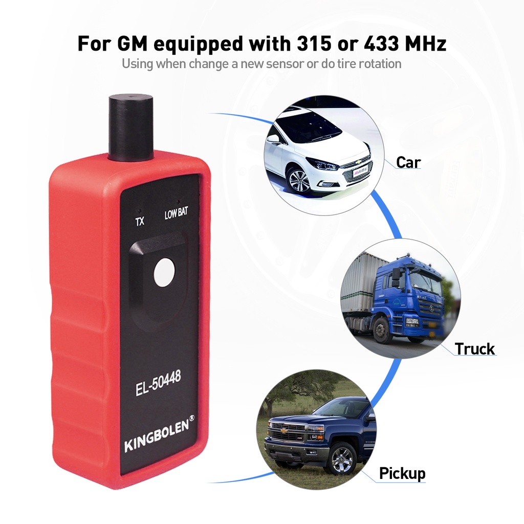 Hệ Thống Giám Sát Lốp Xe Hơi TPMS EL50448 Cho GM