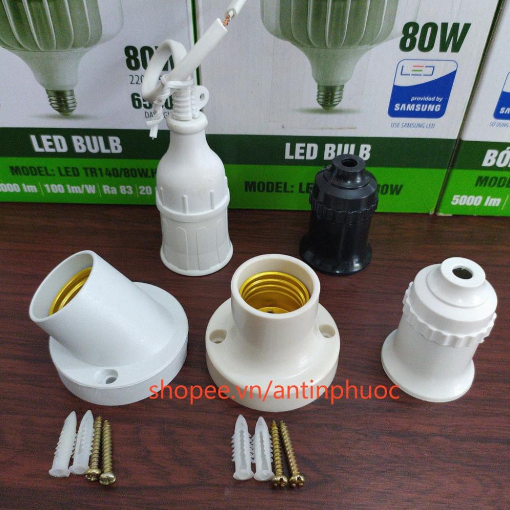 Đuôi bóng đèn E27 các loại LIOA ,SOPOKA - Chuôi đèn ngoài trời,chống nước - Hàng Việt Nam chất lượng cao .