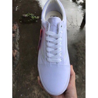 [F⚡️ASH SALE] [FLASH SALE] Giầy VANS Full trắng HOT HIT
