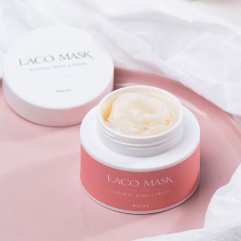 Mặt nạ dưỡng da Laco Mask - Hỗ trợ dưỡng trắng da, giảm thâm nám (Lọ 80g)