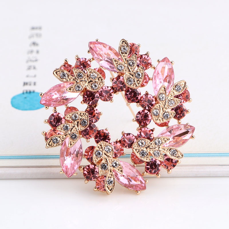 Ghim CàI ÁO HìNh Hoa ĐíNh Kim Cương Giả ThờI Trang Cho Nữ