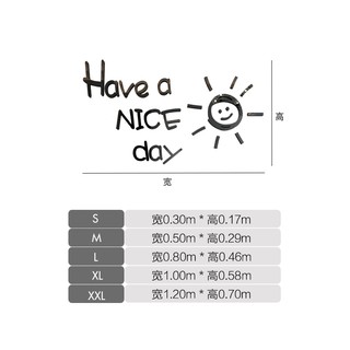 Chữ 3d dán tường " Have a nice day" [Feedback ở cuối]