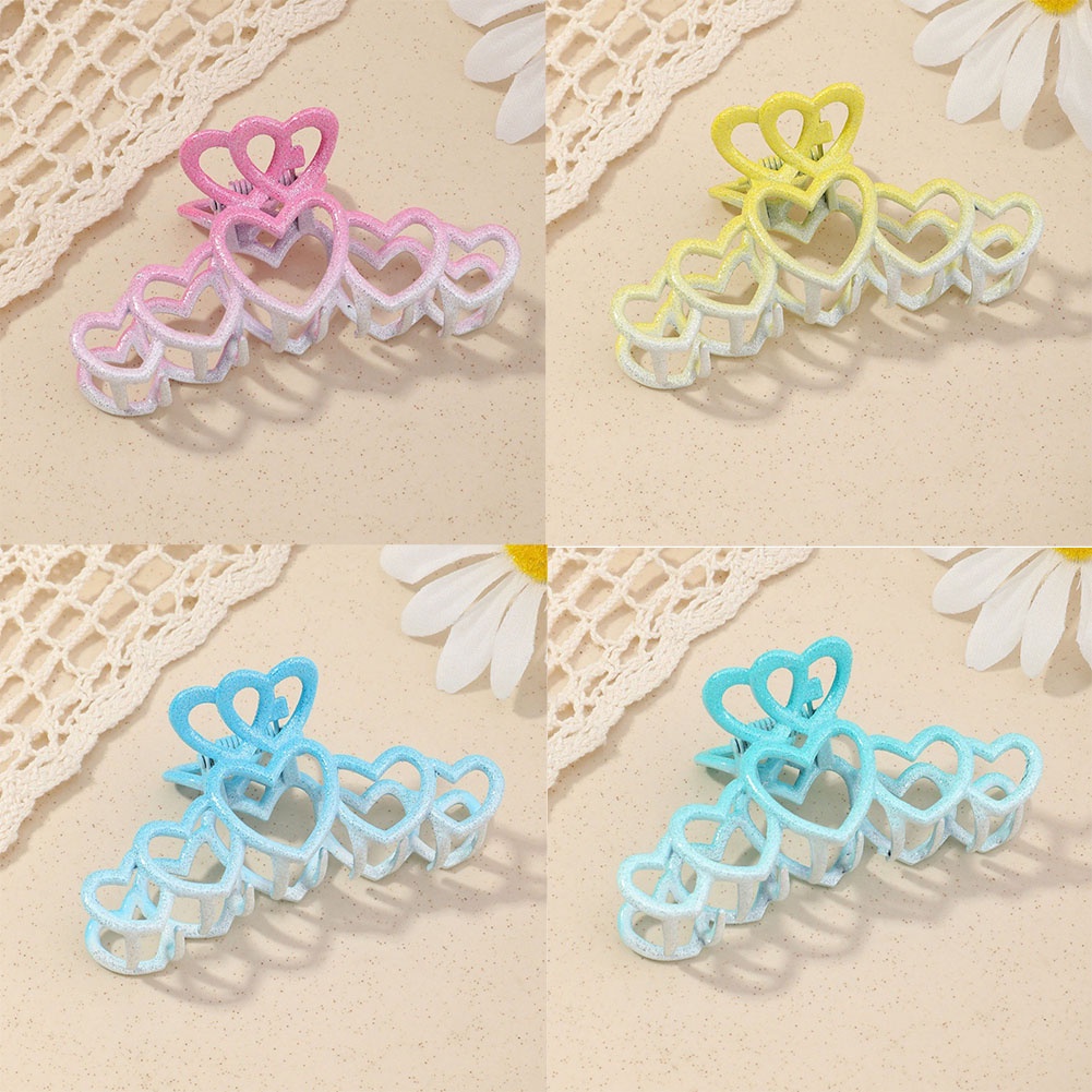 Kẹp Tóc Càng Cua Mini Màu Trơn Thời Trang Cho Nữ