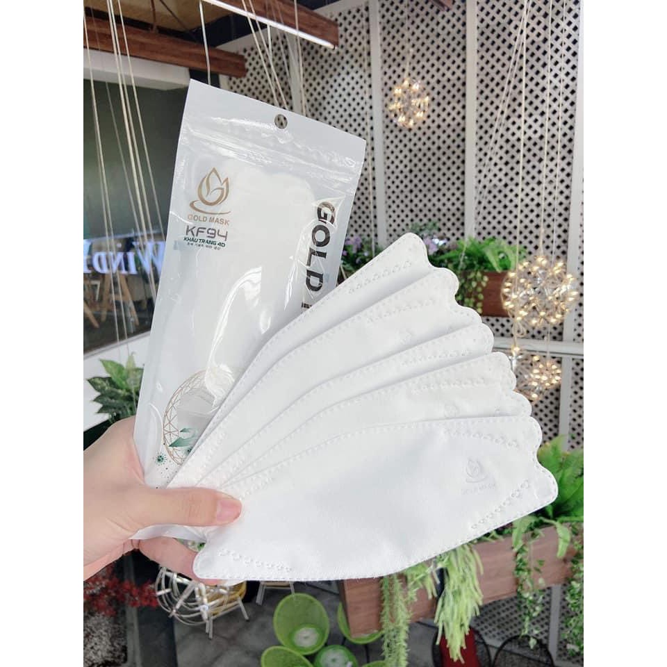 Khẩu Trang 4D KF94 Hàn Quốc Chống Bụi Mịn Và Kháng Khuẩn