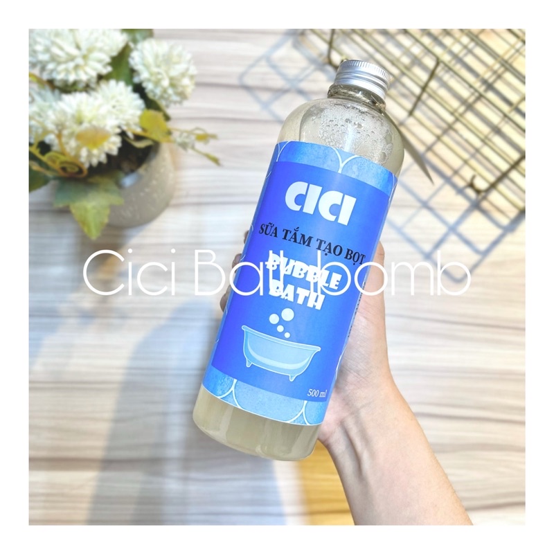 Gel tạo bọt - Sữa tắm tạo bọt - Bubble bath CICI Tạo bọt bồn tắm