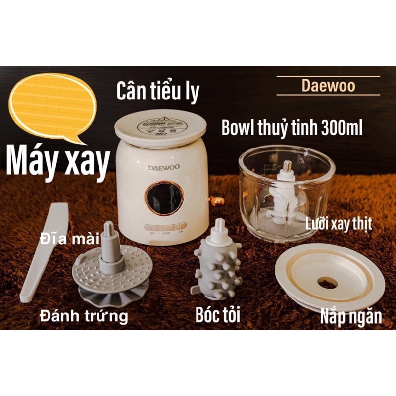 MÁY XAY DAEWOO 5 TRONG 1