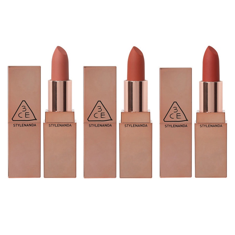 Son thỏi lì mịn môi 3.CE Stylenanda Matte Lip Color - CSTOREVN