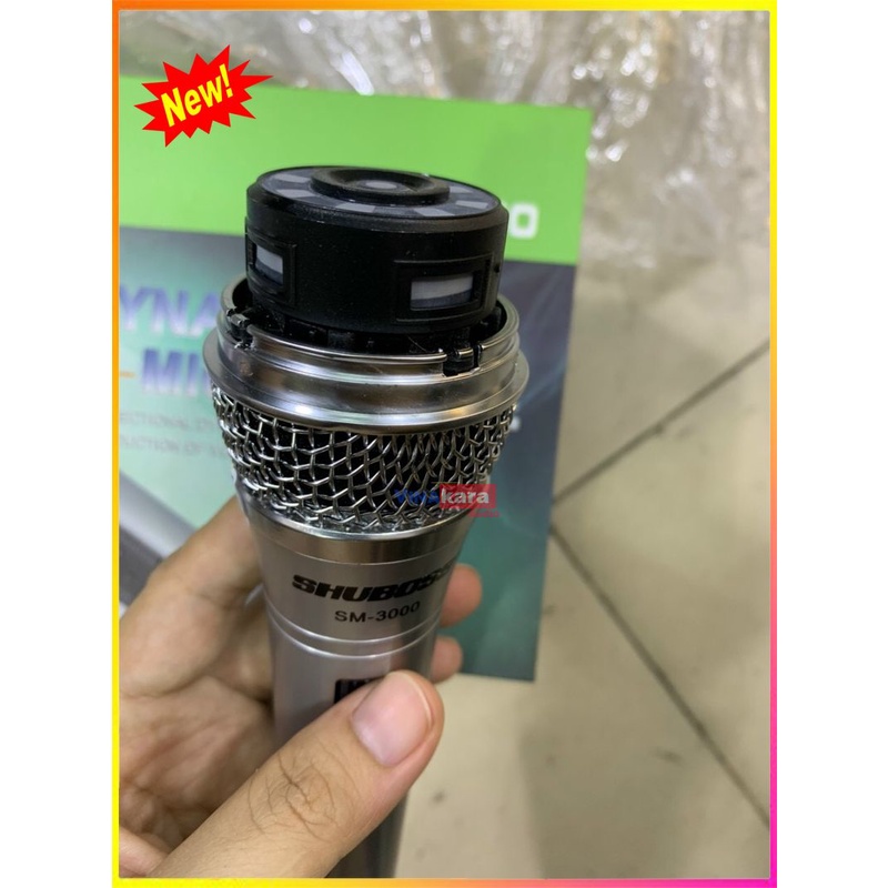 🎤⚡MICRO CÓ DÂY SHUBOSS SM 3000 CHÍNH HÃNG, LOẠI CAO CẤP, CỦ MICRO TỐT, HÁT NHẸ, CHỐNG HÚ - Mic Shure 959