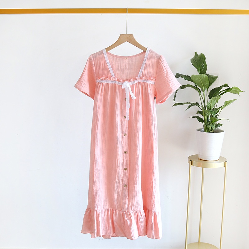 Váy Bầu Đầm Bầu Mùa Hè Cổ Vuông Tay Ngắn ✨ IVY160