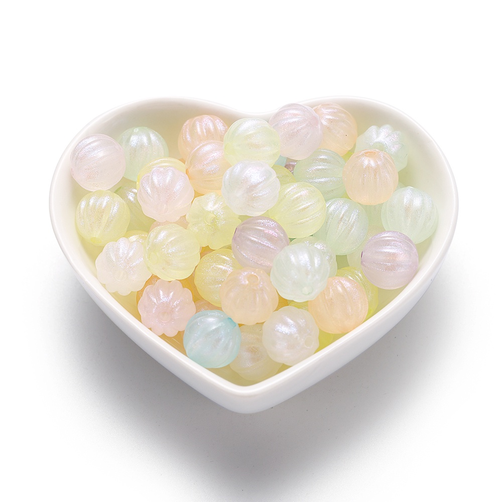 Bộ 20 hạt xỏ vòng tay ST.KUNKKA hình bí ngô xinh xắn ngộ nghĩnh