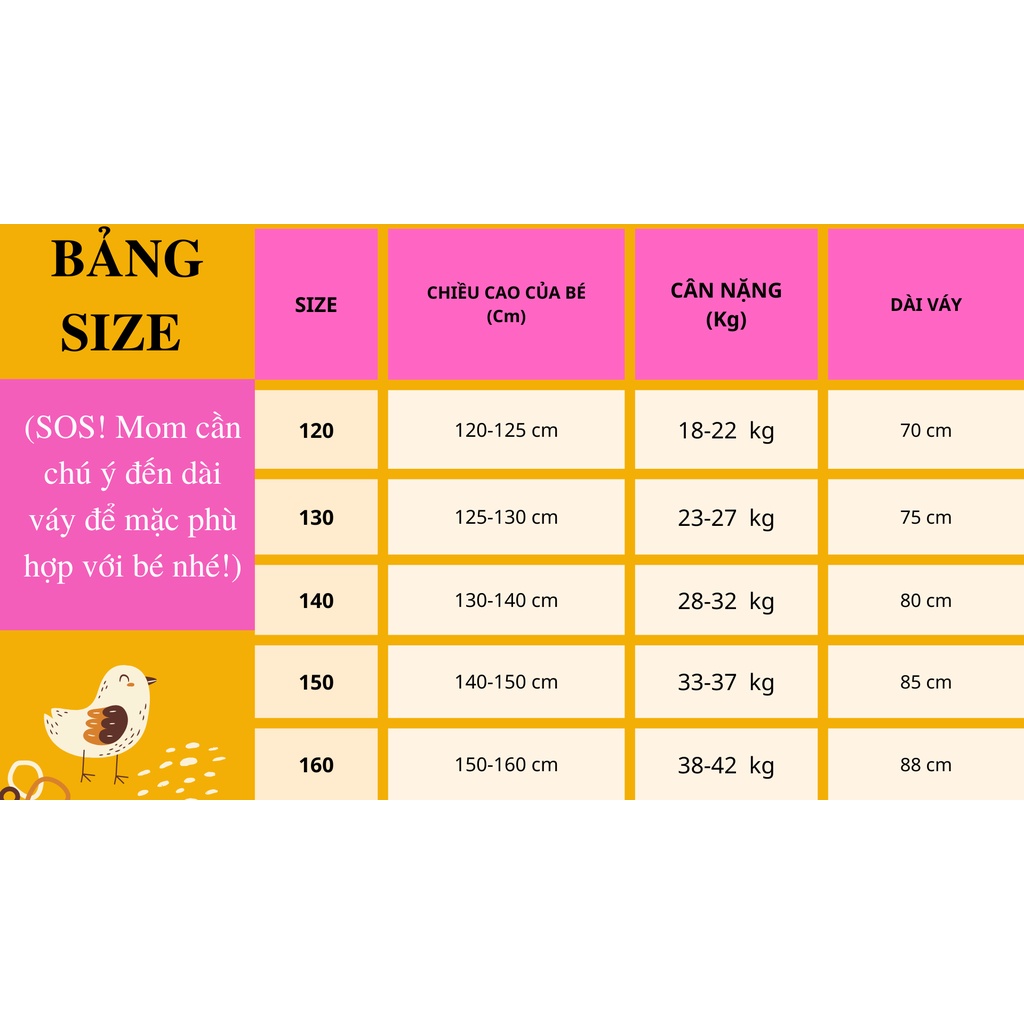Đầm Cho Bé Gái Hml (12-42KG) Thô Hoa Tím Mềm Mát, Váy Bé Gái Sai Đại Từ 1-10 Tuổi Mã A27