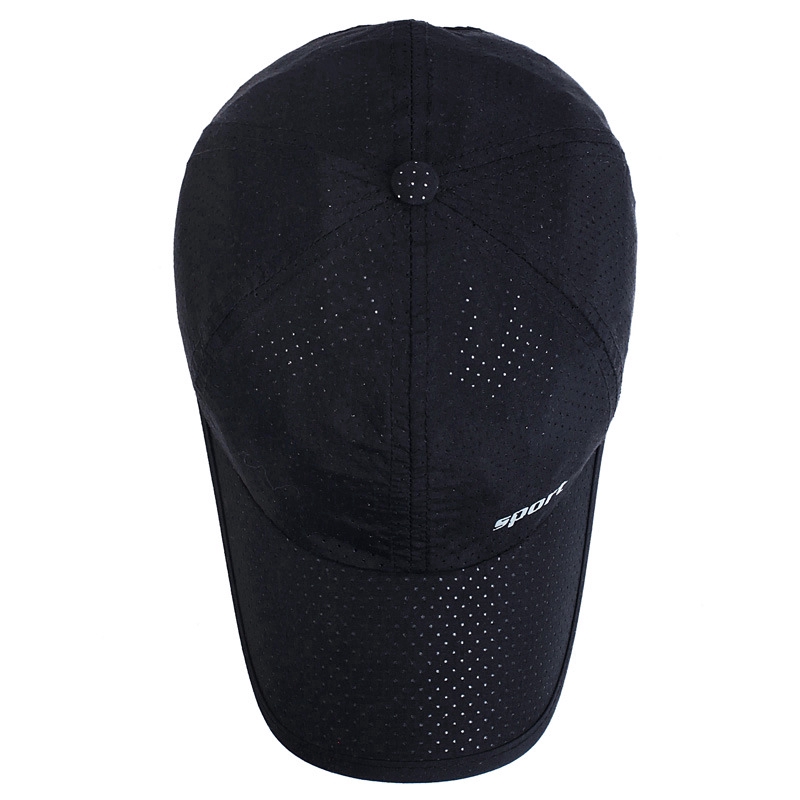 Breathable mesh sport cap with trendy dynamic style