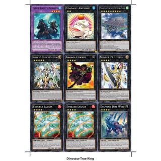 [BÀI IN] Yugioh Deck Dinosaur True King