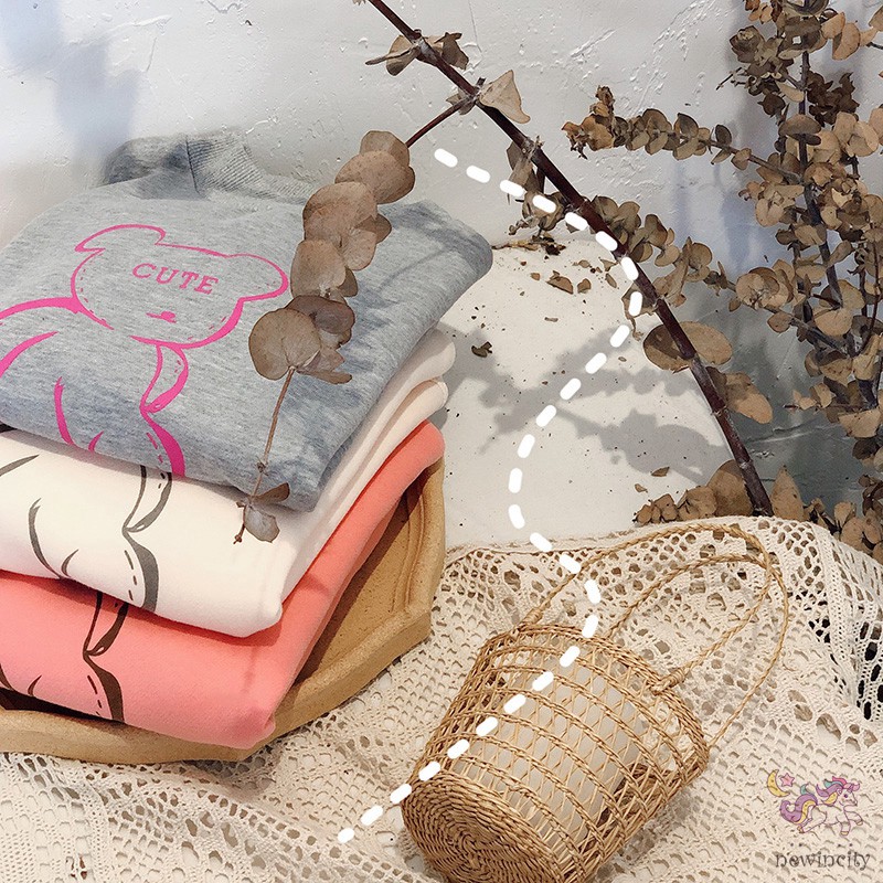 Đầm tay dài in hình hoạt hình xinh xắn cho bé