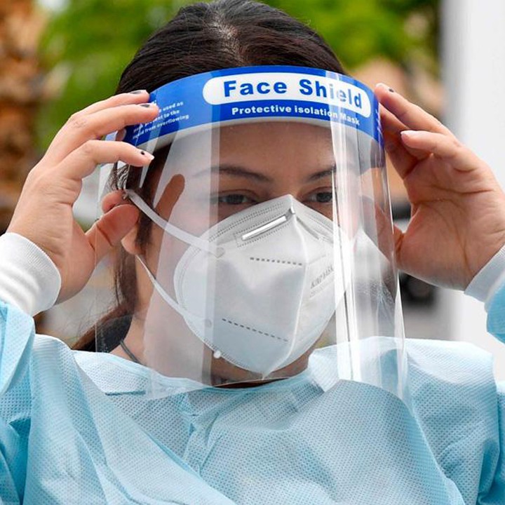 10 Kính che mặt trong suốt  chống giọt bắn Face Shield