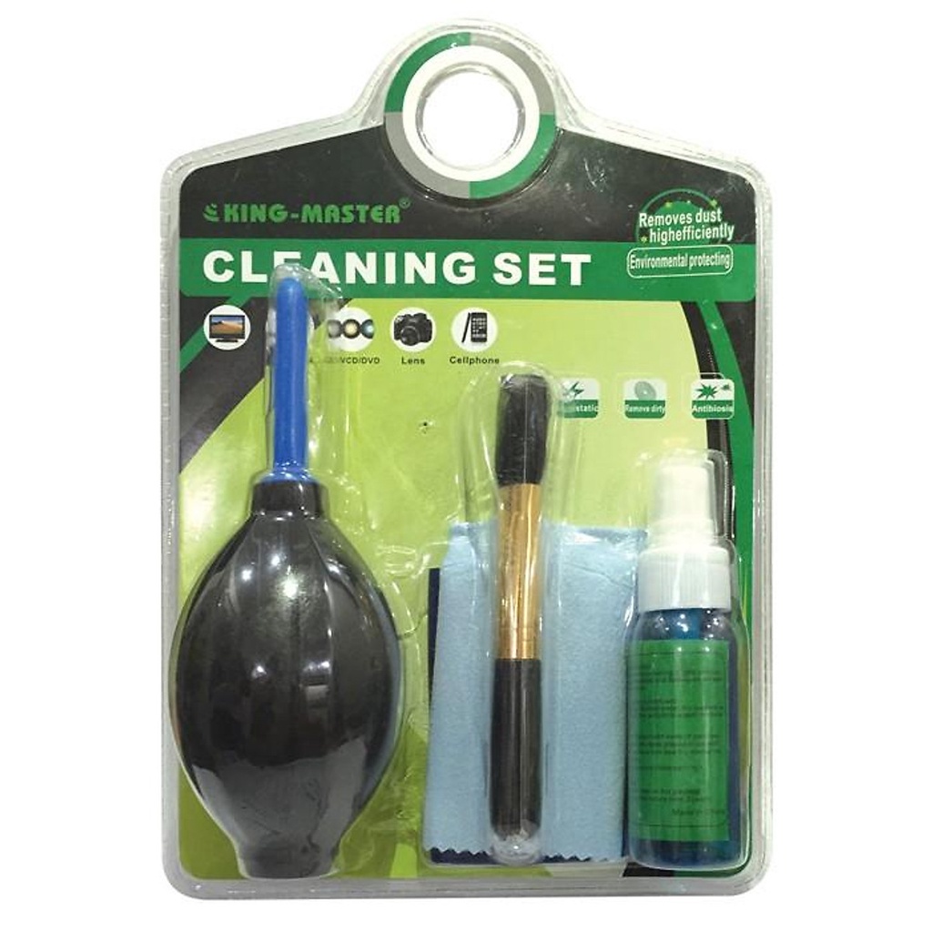 Bộ vệ sinh làm sạch laptop máy tính điện thoại 6 món cleaning set