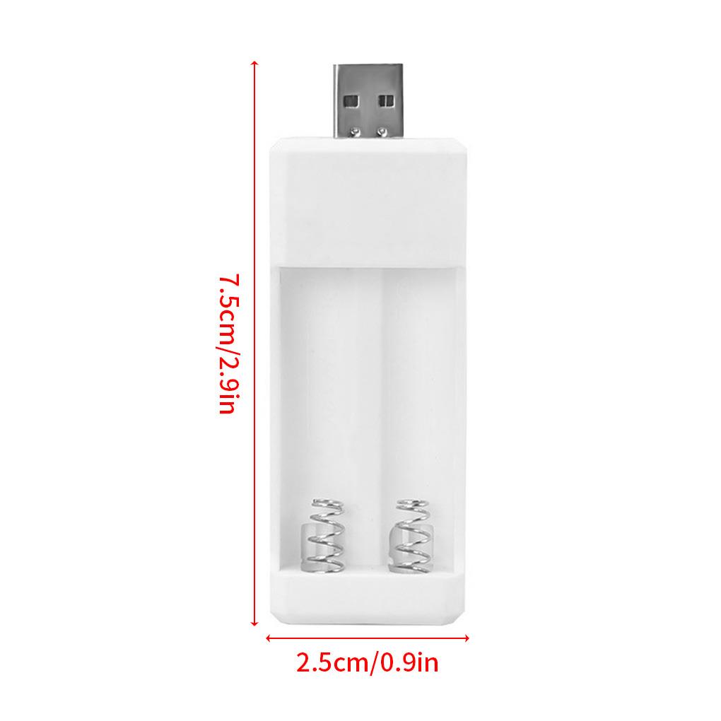 Bộ Sạc Pin AA AAA 2 Ngăn ff86