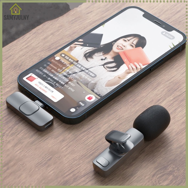 Micro Cài Áo Famy Không Dây Chuyên Nghiệp Dùng Để Phát Sóng Trực Tiếp Cho Iphone