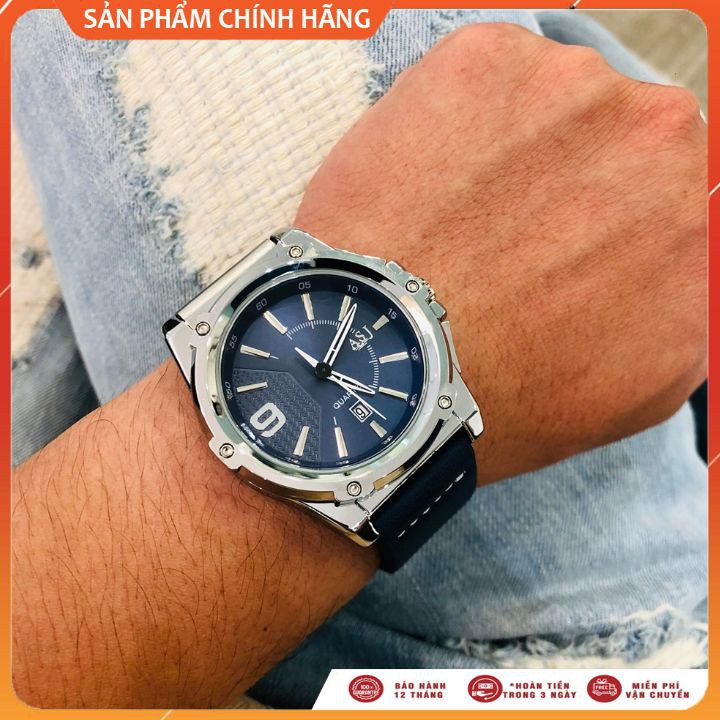 Đồng Hồ Nam ASJ Sport Máy Nhật, Dây Da Cao Cấp, Chống Nước Chống Xước Hiệu Quả [SALE GIÁ SỐC] | BigBuy360 - bigbuy360.vn