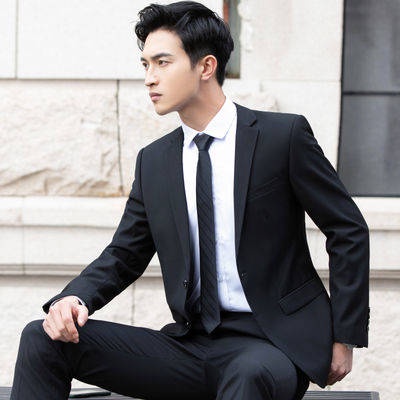 Bộ đồ phù hợp với doanh nghiệp của nam giới tự trồng trọt bộ đồ nhỏ áo khoác bình thường chuyên nghiệp trang trọng mặc c