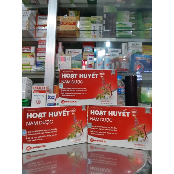 Hoạt Huyết NAM DƯỢC - Giúp Cải thiện thiếu máu não