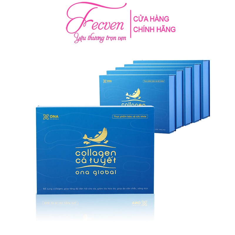 Collagen Cá Tuyết Ona Global Giảm Lão Hóa Da - Da Tươi Trẻ - Săn Chắc - Sáng Hồng, Hộp 30 Gói FECVEN | BigBuy360 - bigbuy360.vn