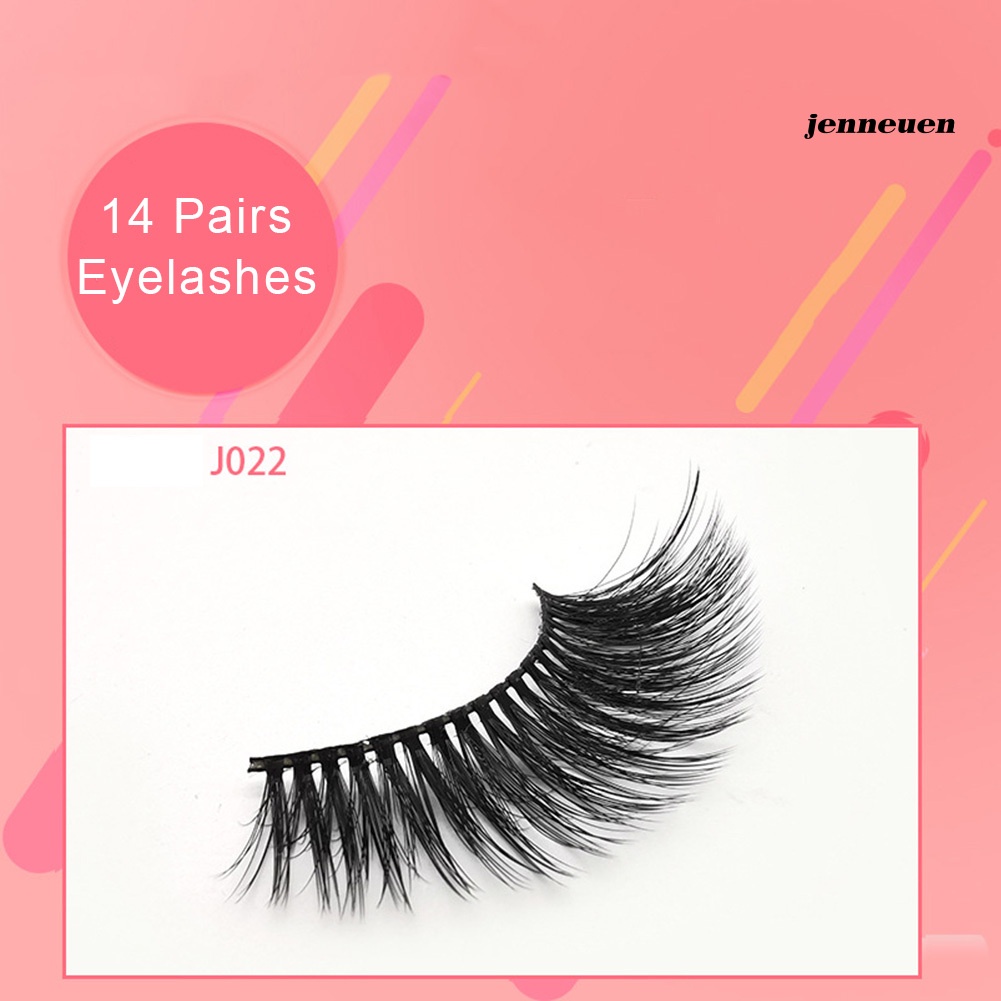 Set 14 Cặp Lông Mi Giả 3D Handmade Dành Cho Nữ