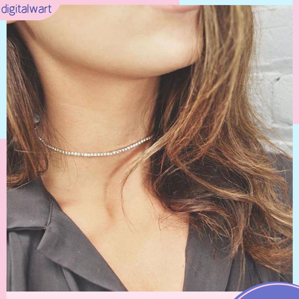 Vòng Cổ Đính Đá Thời Trang Nữ Tính
