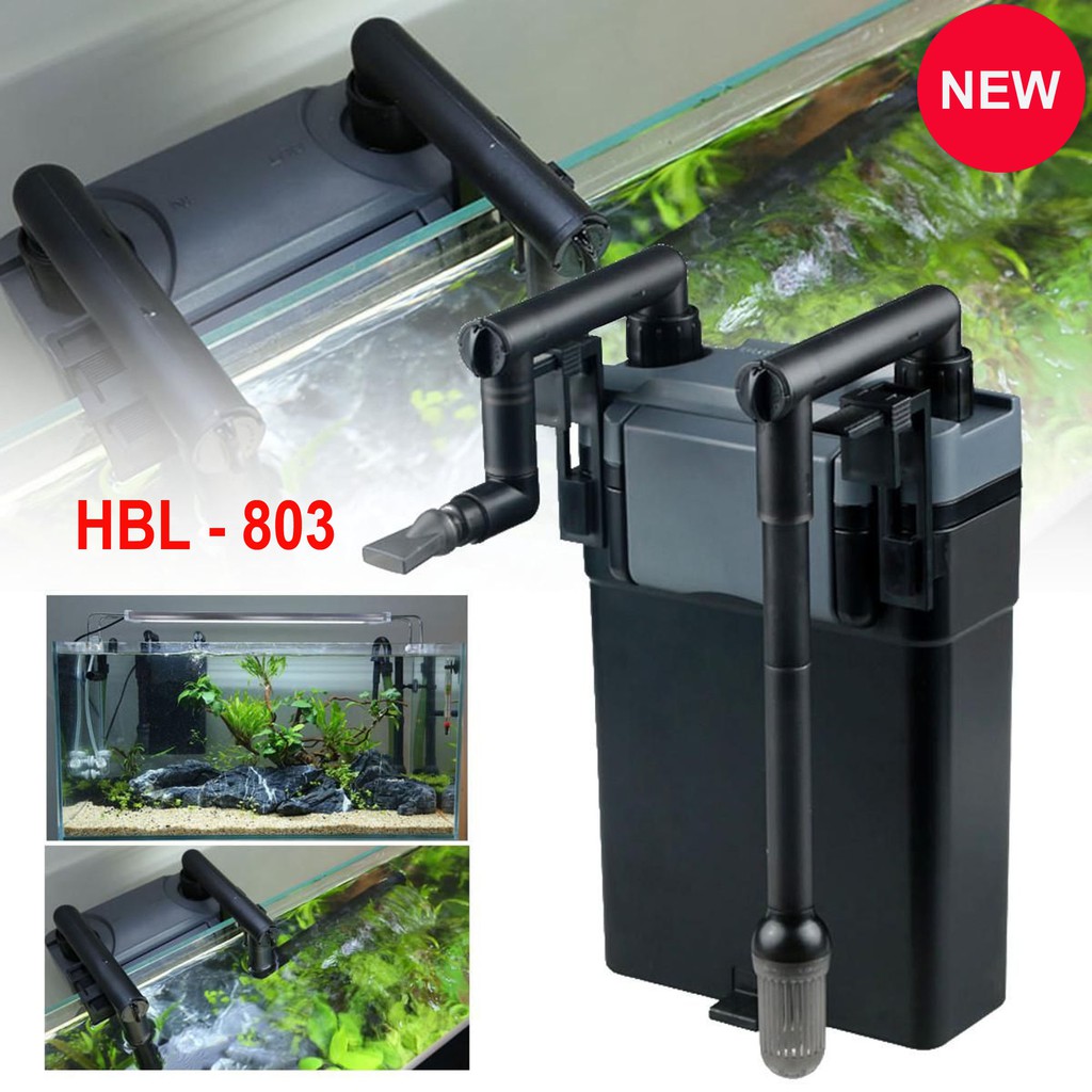 [ CÓ VIDEO] Lọc treo thành hồ Sunsun HBL 803 - MÁY LỌC HỒ CÁ - HỒ THỦY SINH