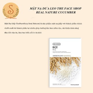 Mặt nạ THE FACESHOP - REAL NATURE