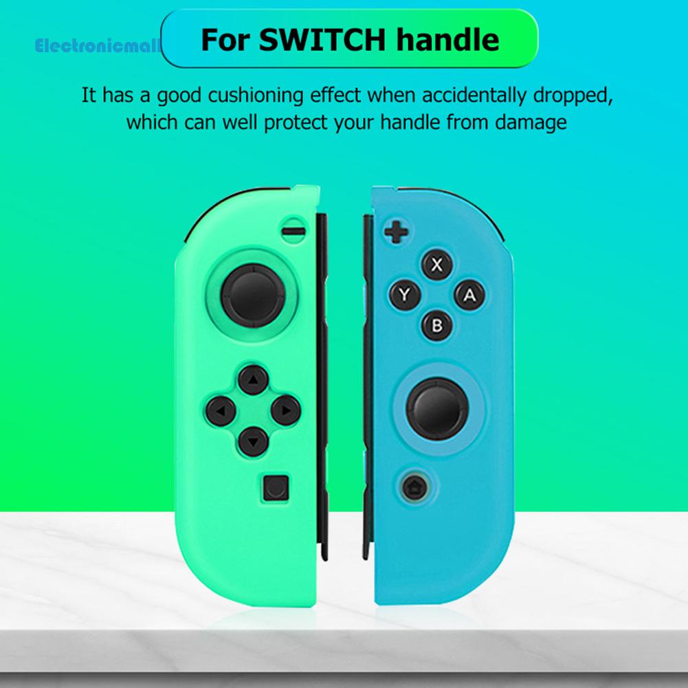 1 Cặp Vỏ Silicon Bảo Vệ Cho Tay Cầm Chơi Game Nintendo Switch ElectronicMall01