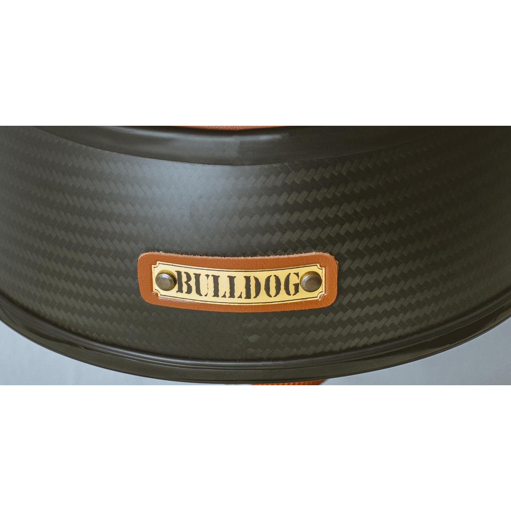 Mũ fullface Bulldog Classico Carbon cổ điển , classic siêu nhẹ