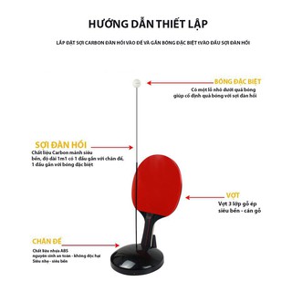 BÓNG BÀN PHẢN XẠ CHO BÉ