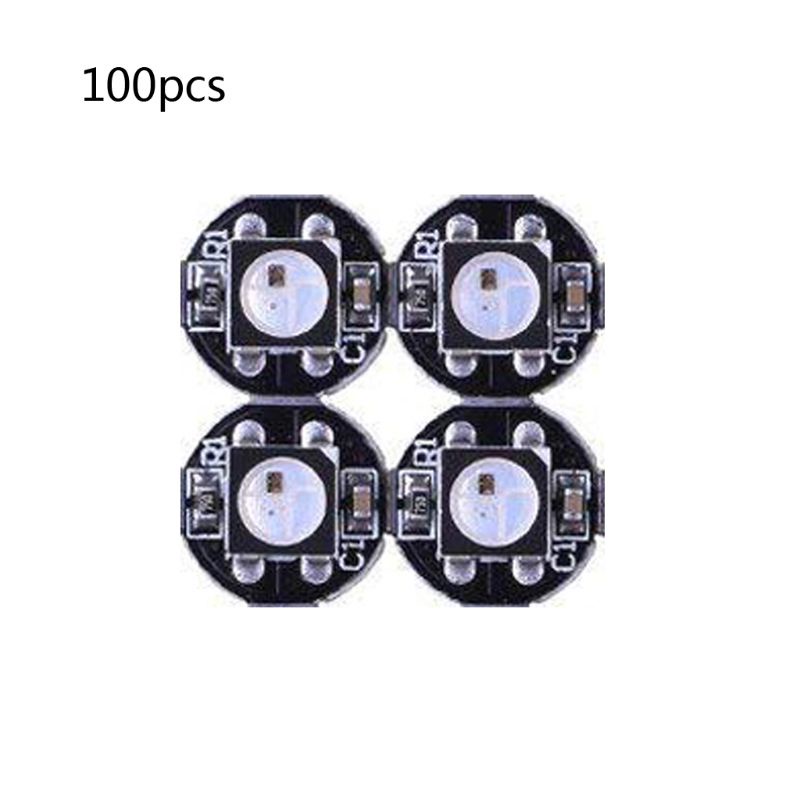 100 Dây Đèn LED Thông Minh WS2812B 5050 SMD Nhiều Màu Sắc