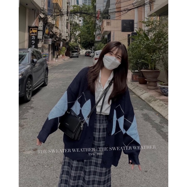 [ RẺ VÔ ĐỊCH] [ÁO CADIGAN] Cardigan Nữ Thổ Cẩm, Áo Khoác Len Mềm Mịn Mix Chân Váy, Quần Cực Hàn Quốc | BigBuy360 - bigbuy360.vn