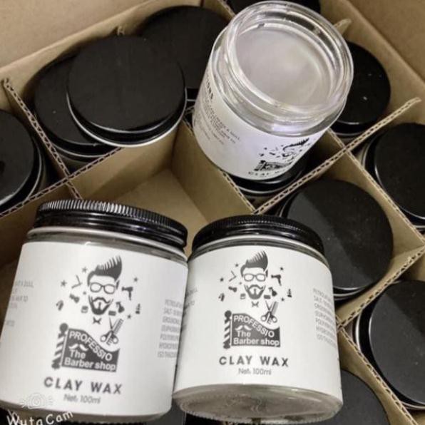 Sáp Vuốt Tạo Kiểu Tóc Clay Wax Professio The Barber Shop 100ml