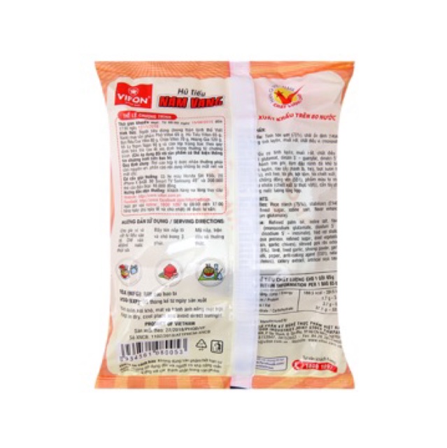 Thùng 30 gói hủ tiếu nam vang Vifon ( 30 gói x 65g)