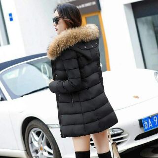 Áo khoác phao nữ dáng dài ( Hàng Quảng Châu)Sz:M-2XL