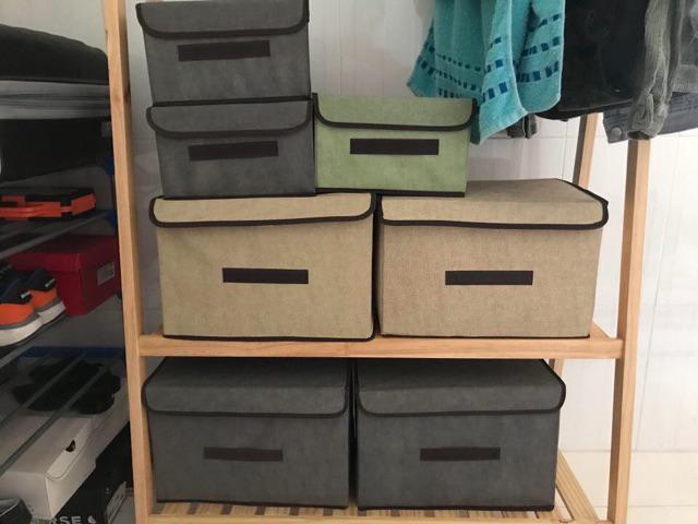 Hộp Vải Đựng Đồ Hộp Đựng Quần Áo Vải Đa Năng Tiện Lợi Hàng Loại 1