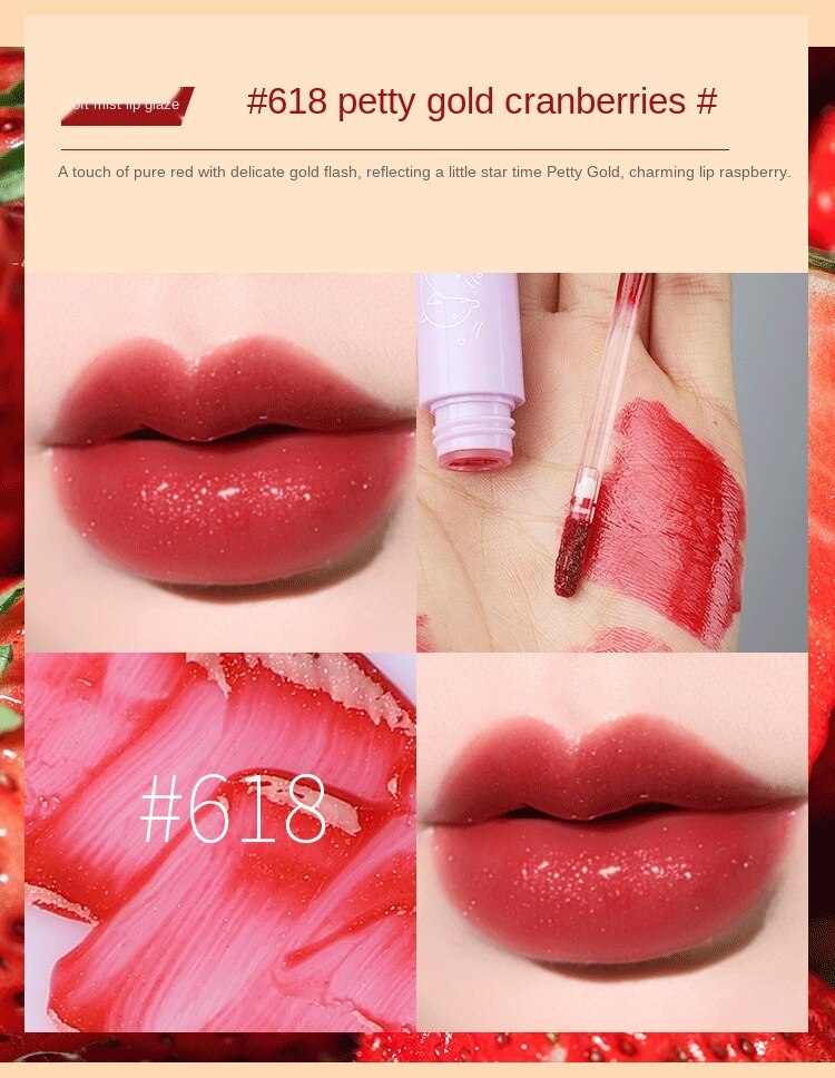 Mirror Lipstick Air Lipstick Moisturizing with Glitter Lip Gloss | BigBuy360 - bigbuy360.vn