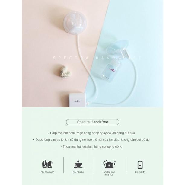 Bộ Cup Hút Sữa Rảnh Tay Spectra Handsfree Chính Hãng Hàn Quốc (Size 24/28mm)